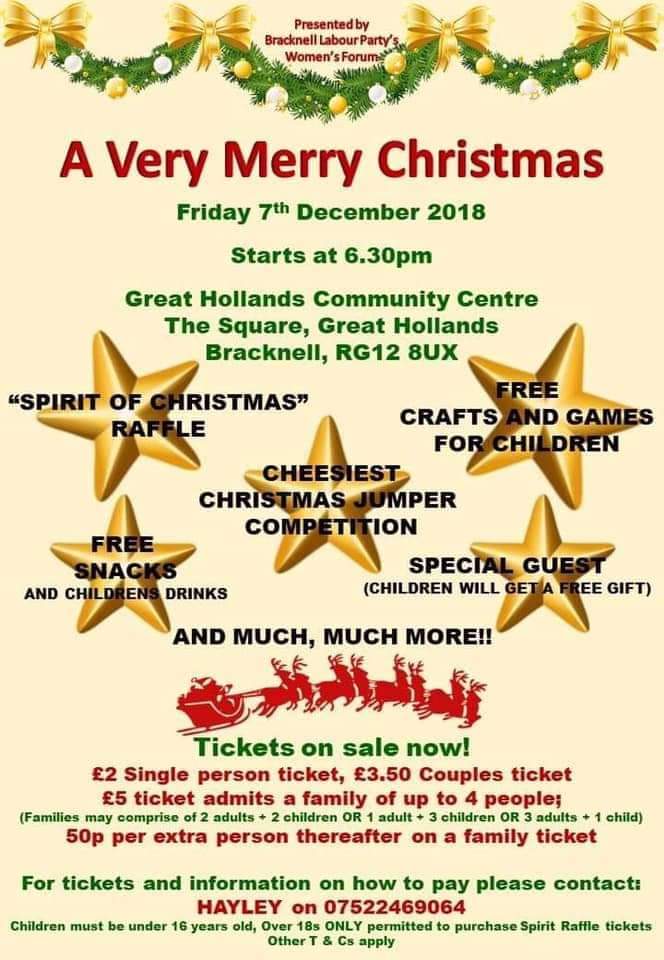 B_nellCLPWomen's tweet photo. Tickets need to be bought by 2nd December! https://t.co/eQ7WnSe0SC