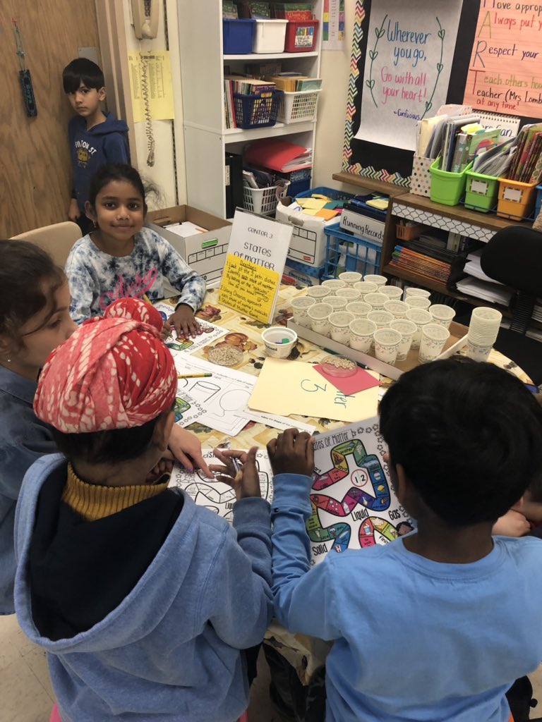 DentonAvenue's tweet photo. Mrs.Lombardi’s class learns about properties of matter. https://t.co/5BGoE46nIm