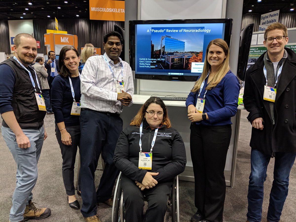 RadsKarthik's tweet photo. @VUMCradiology #radres enjoying rsna. Thanks to the hard work of @caraconnollymd @shelbypayne26 . @doctorbillmd @PatrickCouture1 @LeAnnShannonMD https://t.co/wW9b9gUGsA