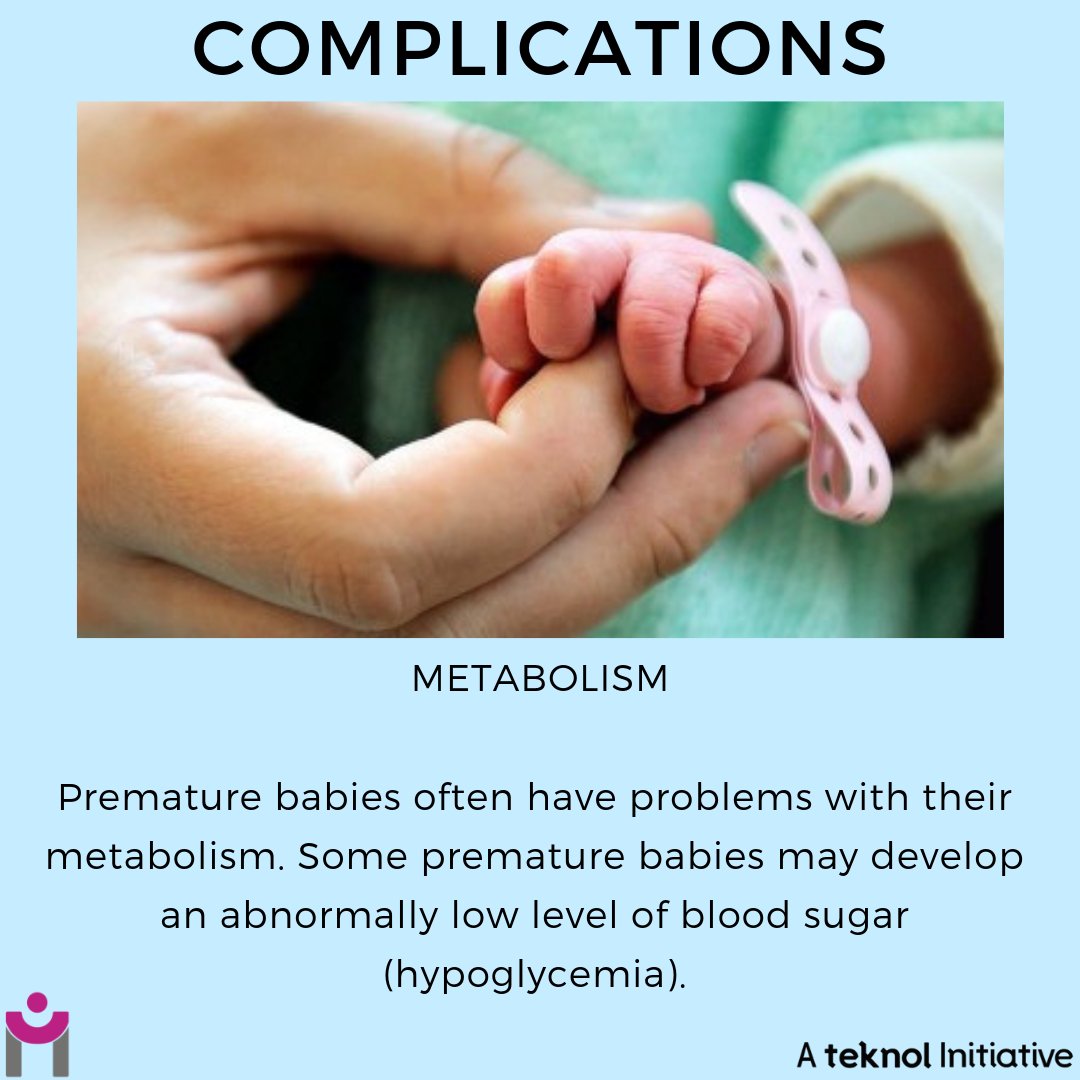MySutraa's tweet photo. Get to know why premature babies have more difficulty converting their stored glucose into more-usable, active forms of glucose. 

#teknol #mysutraa #pregnancy #pregnancytips #prematurebaby #metabolism #complications #issues #baby #momsoffacebook #momsoftwitter #momsofinstagram https://t.co/UejXBijVEj
