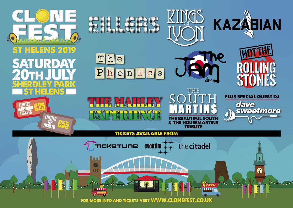 ClonefestUK's tweet image. RT for a chance to win 2 FREE VIP tickets worth over £100, ends Wednesday Evening! Clonefest St Helens 2019 On Sale Thursday 9am. Visit clonefest.co.uk for info
