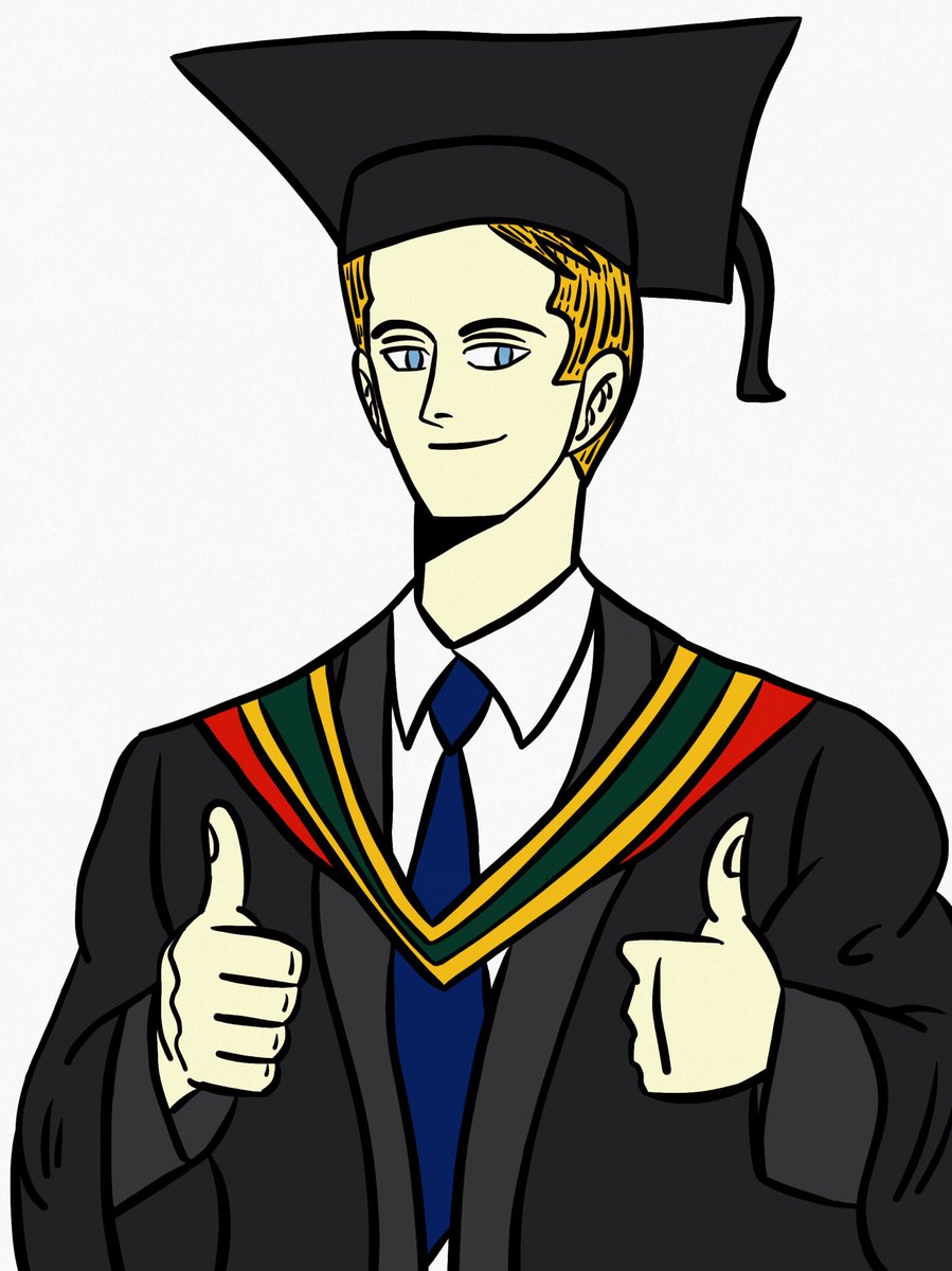 TAIllustration's tweet photo. University Graduation Self Illustration #illustration #art #digitalart #drawing #self #selfie #selfart #universitygraduation https://t.co/TwoEHaEwUv