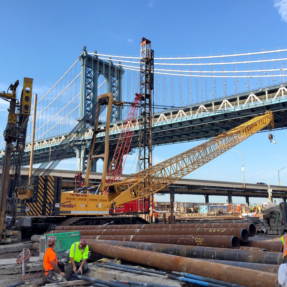 Keller_NA's tweet photo. Working with @LendleaseGroup & Civetta Cousins, we completed a #DeepFoundation solution for One Manhattan Square in NY for Extell Development. We engineered a #macropile solution that met performance requirements and streamlined installation. https://t.co/VmKH8t9qbB https://t.co/hkTwq0X3md