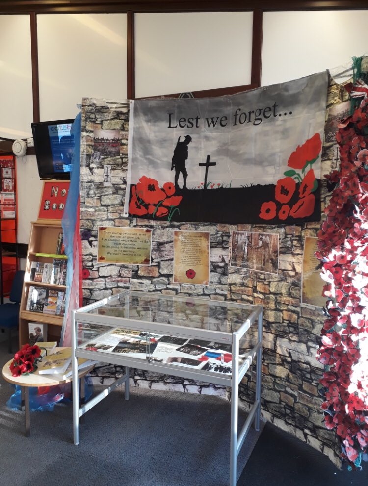 MandiB_'s tweet photo. You are invited to view the #WW1 exhibition on display @STHLibraries #BillingeLibrary Commemorating the centenary of the end of the First World War it contains key documents from the Local History Library to highlight contributions of individuals across the Borough. https://t.co/8mr37JcWK0