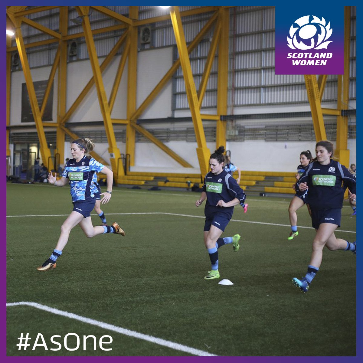 Scotlandteam's tweet photo. 📸 | Team run for Scotland Women ahead of their test against Canada tomorrow 👊

#AsOne https://t.co/ubaayBBAGk
