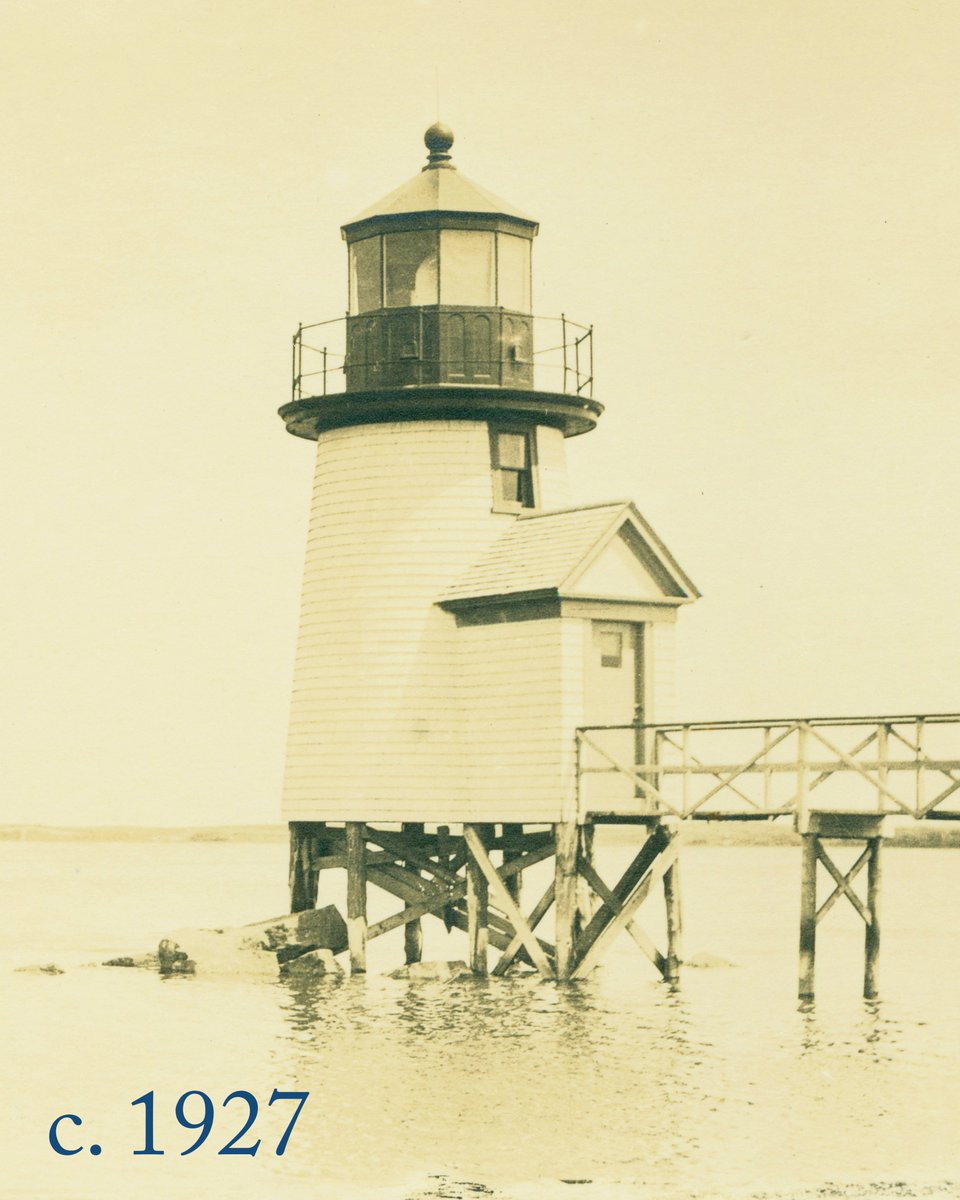 EganMaritime's tweet photo. Today's @instagram post features #BrantPointLighthouse through the years. With not all, but many of Brant Point's incarnations for view, we’d love to know, which do you prefer? View the complete slideshow at: https://t.co/rC6ov4vmoE https://t.co/Zj6VQgn5CR