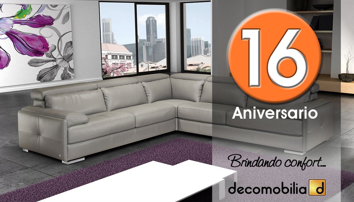 Decomobilia's tweet image. En Decomobilia estamos orgullosos de tener 16 años decorando tu hogar. Seguiremos brindando el confort que mereces...
.
¡Gracias por preferirnos!
(Foto referencial)
#mueblesmodernos #sofadesing #aniversario #16años #noviembre #mueblesitalianos #mueblesdecuero #sofa #confort