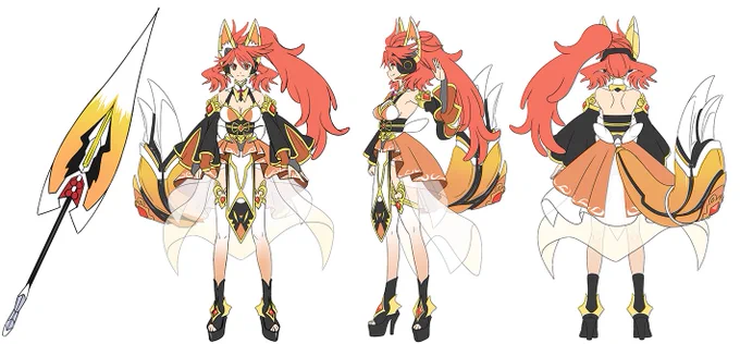 現在、配信中のイベントガチャより排出される
アニマル型ギアのラフを聖アプリ神より賜りました。
皆に広めよ分け与えよとの事なので、ここにおっぴろげ!

響の髪型、可愛くアクセントがついてイイカンジ。ちょっと新鮮。
あと、奏とキツネの相性がこんなにいいとは思わなかったよ。

#symphogearxd 