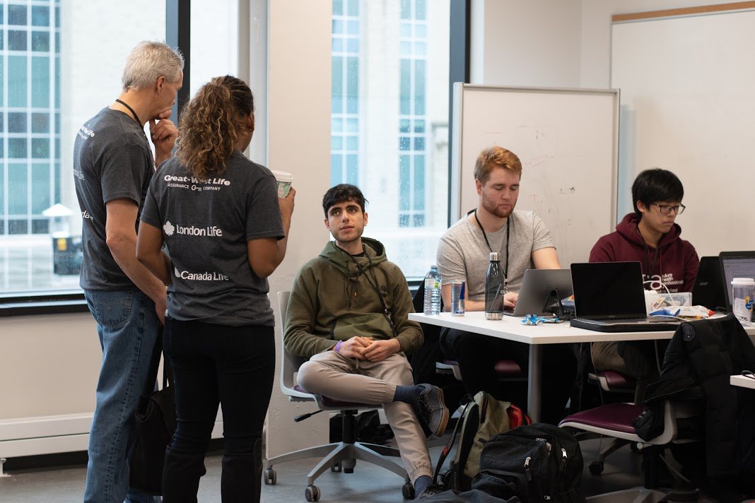 greatwestlifeca's tweet photo. Thanks to all the teams that participated in @hackwestern this weekend. The creativity and innovation we witnessed was incredible! #GreatWestInnovates #HackWestern https://t.co/XCXW62fO9C
