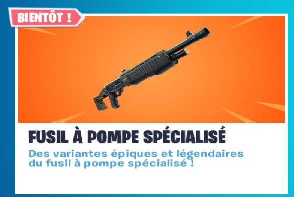 Fortnite Mafia On Twitter Nouveau Fusil A Pompe Specialise - 7 28 am 26 nov 2018