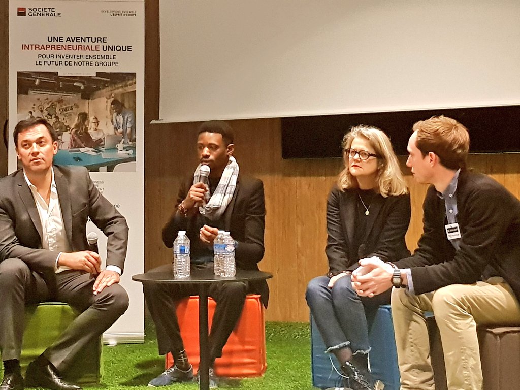 ClaireL_COM's tweet image. Comment l'expérience de l'#intrapreneuriat peut transformer les pratiques au sein d'un grand groupe comme @SocieteGenerale ? Feedbacks passionnants #intrapreneurs pionners avant l'#InternalStartupCall #TransfoNum #BootCampISC @LePlateauSG