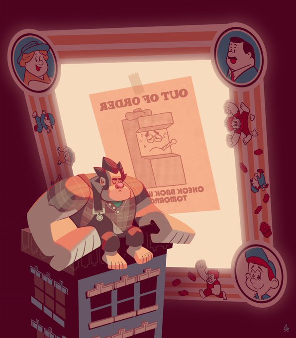 Throwback to my #WreckItRalph piece 