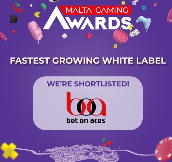 BetOnAces's tweet photo. Bet On Aces has been nominated at the Malta Gaming Awards! :) Wish us luck! #betonaces #nominated #maltagamingawards https://t.co/0112Qm0jTZ