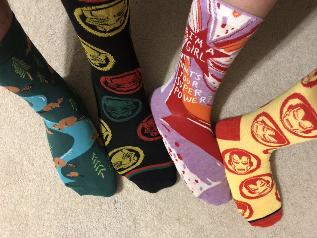 Participating as a family in #crazysockday in support of @UWGuelph @UnitedWayWRC @thestingersbuzz @kingercelt @WW_LHIN