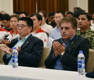 PShabbir's tweet image. Team Gwadar #GPA #COPHC also contributed and pay homage to the brave Policemen. @zlj517 @BaozhongGwadar @CathayPak @discoverbaloch @VofBalochistan @VOGwadar @Bal_Voices @COPHCofficial