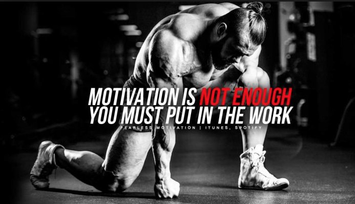 If you want some thing get to work.