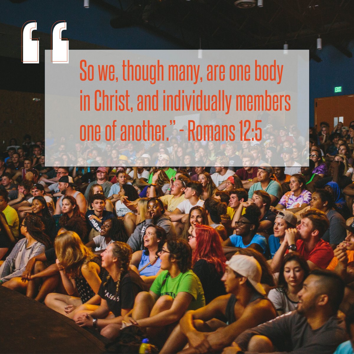 LongIslandYFC's tweet photo. “So we, though many, are one body in Christ, & individually members one of another.” -Romans 12:5
Whether YFC or one of our ministry partners, we are all one in the body of Christ, as we share who He is to 11-19 year olds. #YFC5Essentials #YFCUSA #CollaborativeCommunityStrategy https://t.co/gM5UCZiFi9