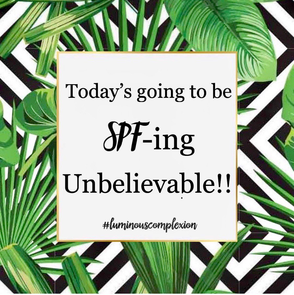 Melanomaonmymin's tweet photo. Oh Yes! Today's going to be SPF-ing Unbelievable!!
#Monday #motivation #SPF #spfing #melanomaonmymind #protectyourskin365 #unbelievable #reapply #melanoma #cancer #luminouscomplexion https://t.co/PzaDBoJzyH