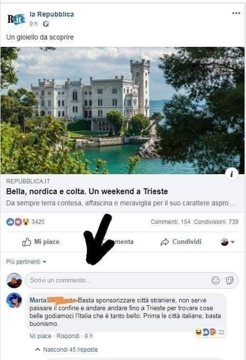 Non le sono ancora arrivati i risultati della prima guerra mondiale. Deve avere explorer.