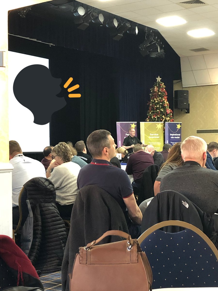 crochelle01's tweet photo. Ch Supt Steve Graham taking to the floor to talk about performance #Lead2Achieve https://t.co/SoJYt1IIzT