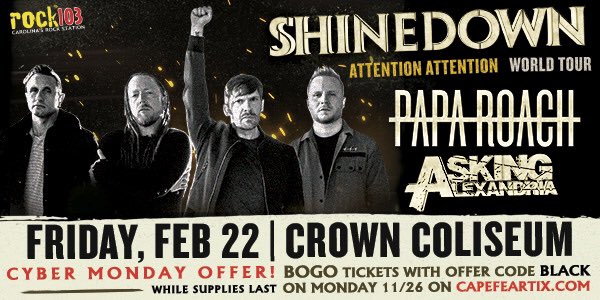 SHINEDOWN tweet media