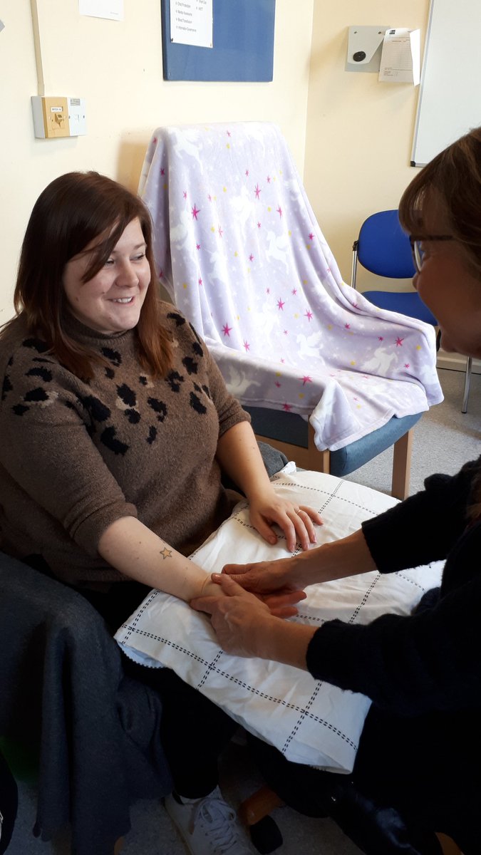 Sblackwell192's tweet photo. Round 2 of #MSWweek2018 this time at the Leicester royal infirmary @Leic_hospital @MidwivesRCM #pampertime https://t.co/JdRSMJ4W29