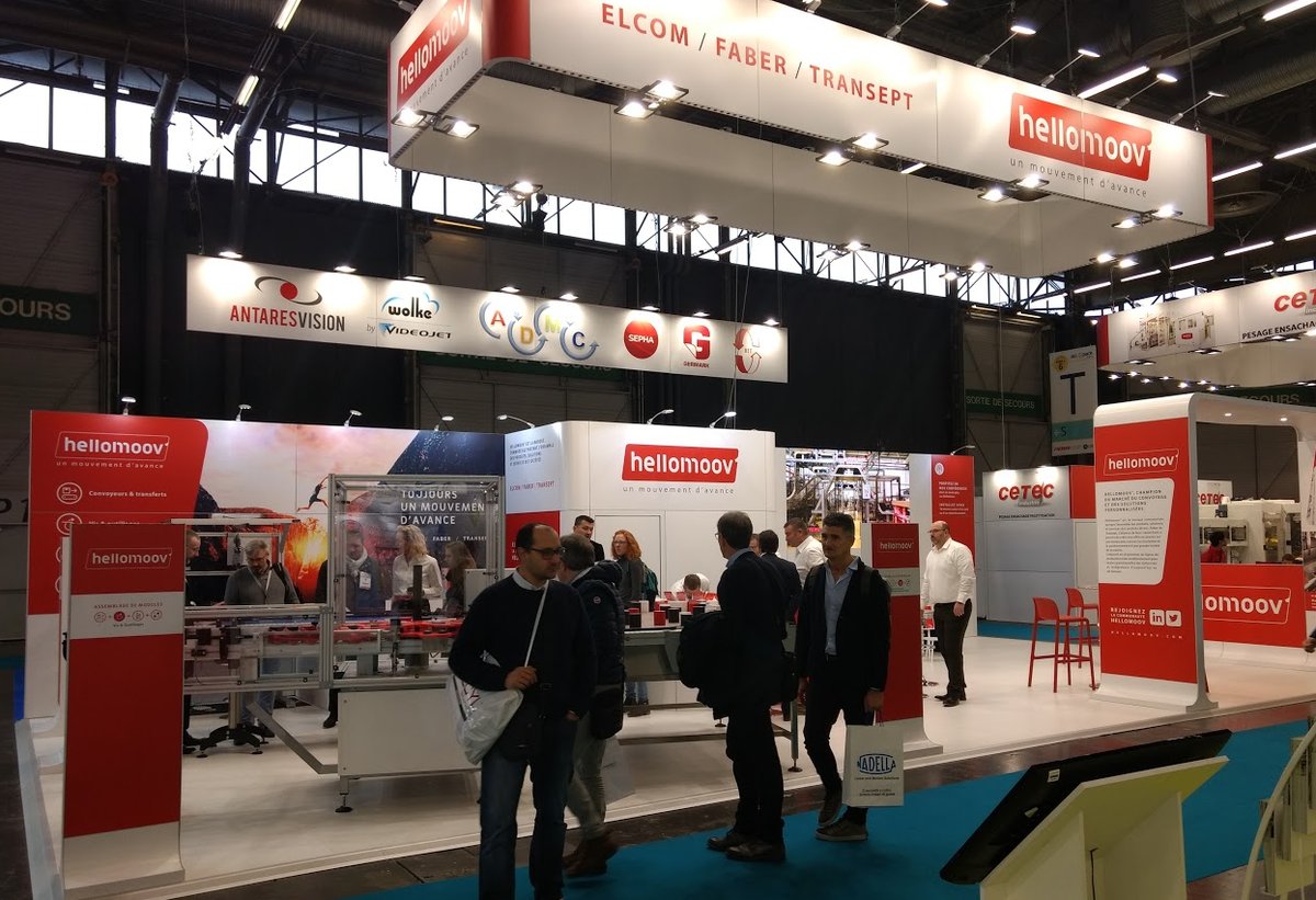 elcomSAS's tweet photo. #ALL4PACK C'est parti pour 4 jours d'expo : nous vous attendons Hall 4 stand S048 pour prendre #unmouvementdavance avec nos équipes. https://t.co/x0uh2k2SyY
