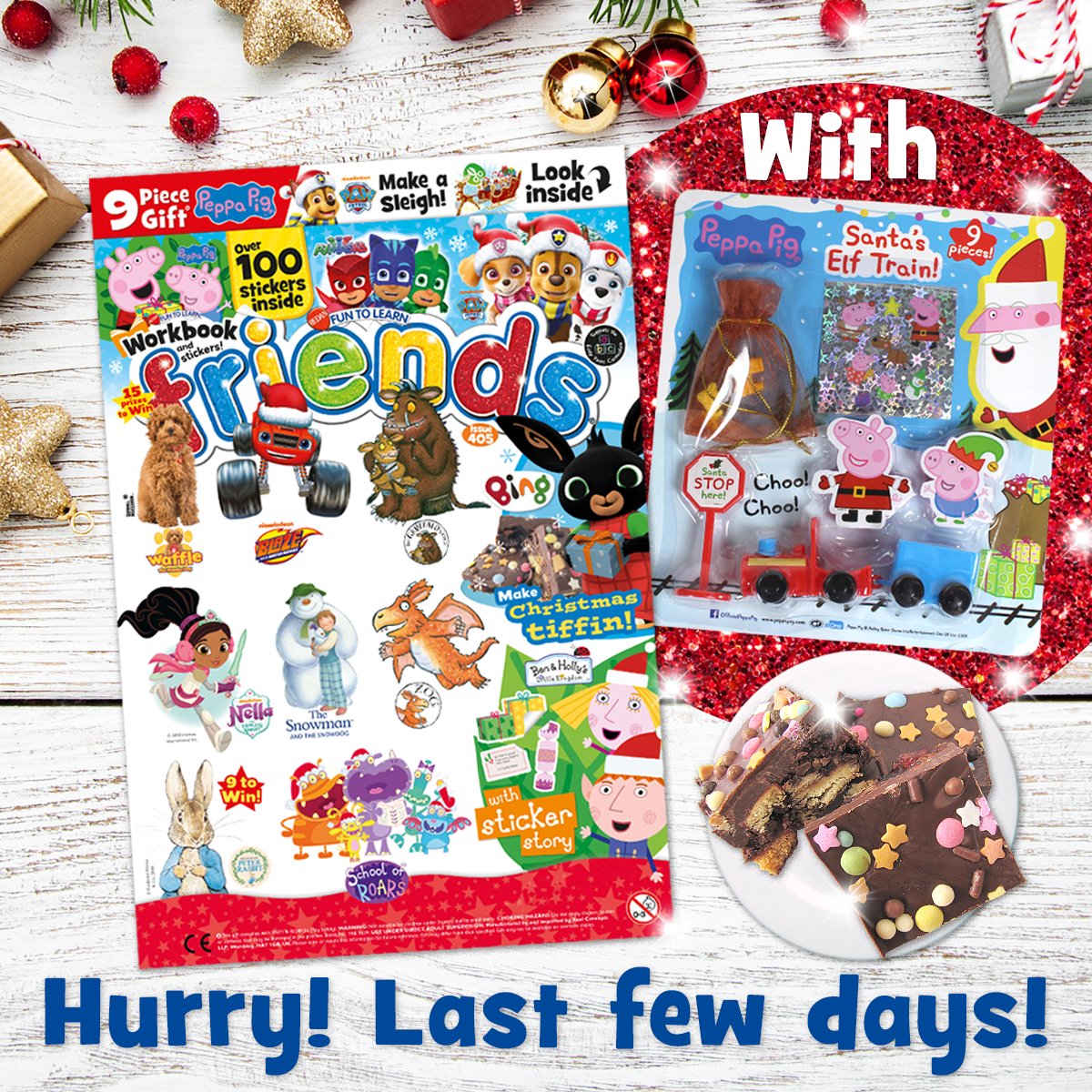 redanfuntolearn's tweet image. HURRY! Only a few days left to get this #FunToLearn Friends issue.