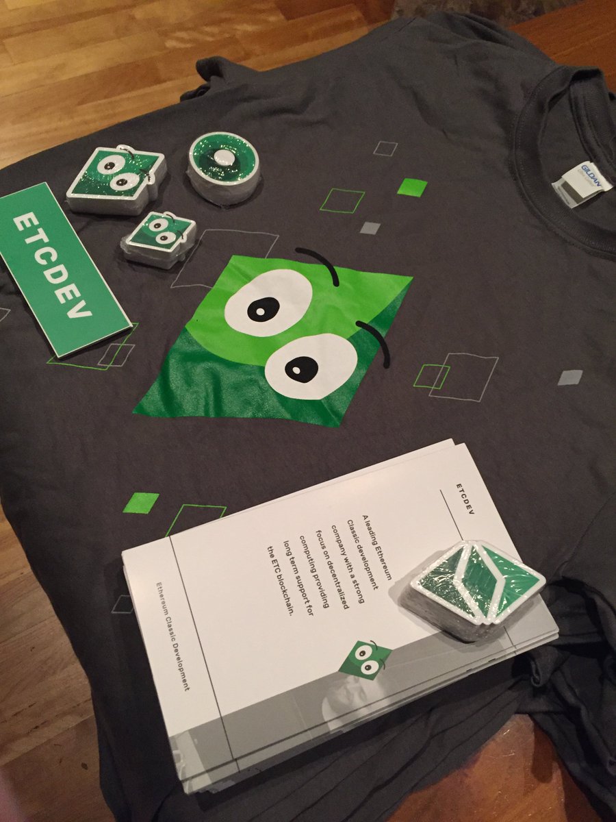 getemerald's tweet photo. Getting the swag together for our Meetup next week in #Vancouver!
See you at DCTRL Vancouver on December 6th at 6PM - RSVP here:
https://t.co/fFMY2qys3Y
#EmeraldSDK #EthereumClassicDevelopment #ETC #ETCDEV https://t.co/wqgq8vvU2K