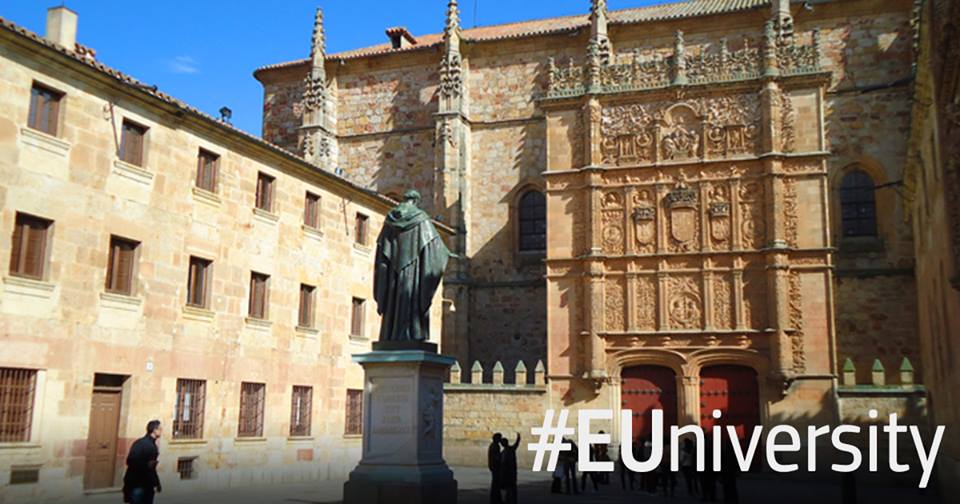 EUErasmusPlus's tweet photo. Last week to apply for our #EUniversity competition!
✅Tweet a photo & story of your university using #EUniversity
✅Tag 2 friends
✅Enter before 30 November
✅Be in with a chance to win a €200 travel voucher!
It's that simple! 😃💙
#EuropeForCulture #CulturalHeritage https://t.co/37ntCY68sN