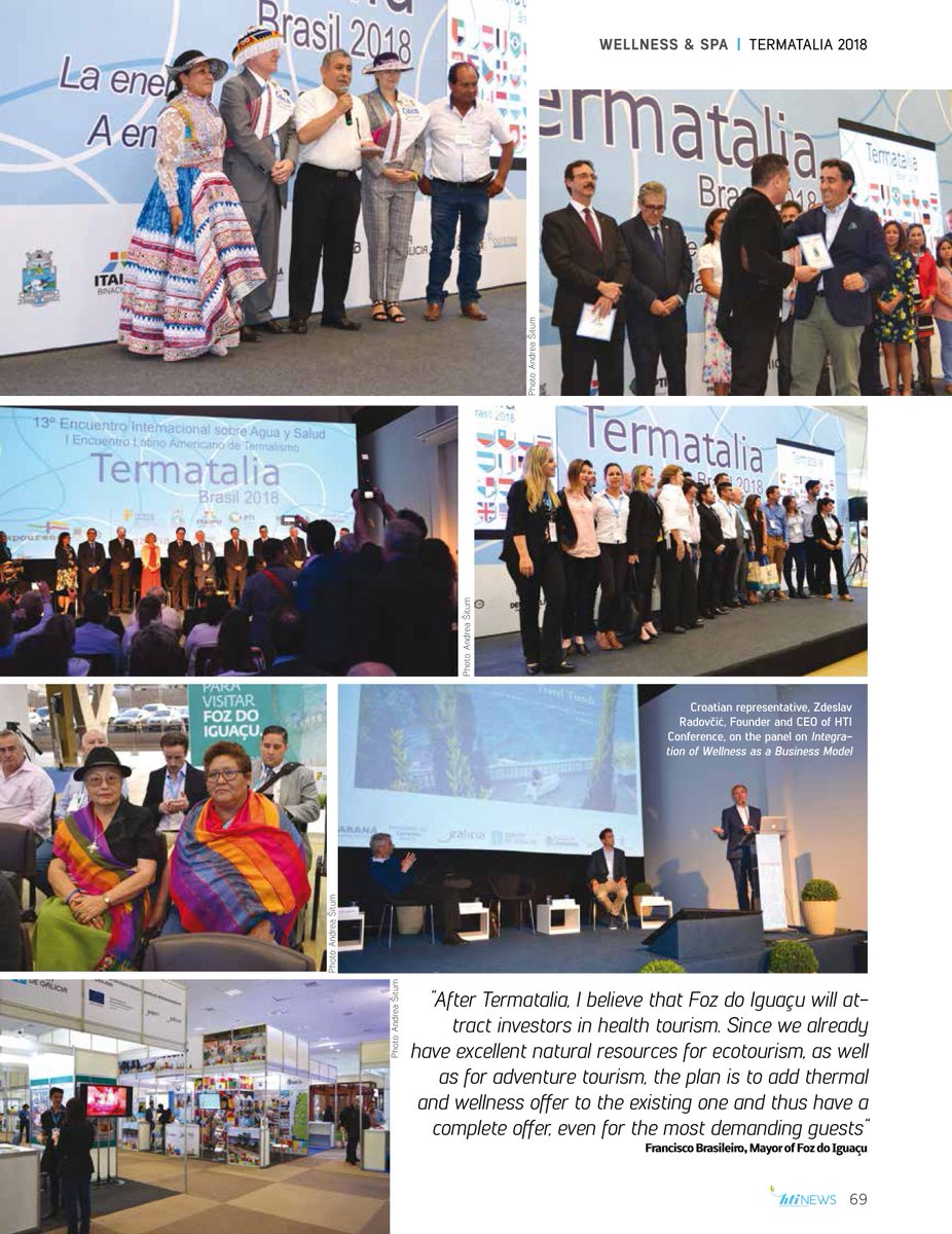 Termatalia's tweet photo. excelente reportaje de #TermataliaBrasil2018 en el último número de #HTI News, la revista oficial de la #HTIConference https://t.co/vYQkIxpnYW https://t.co/sbdxAcA7Im