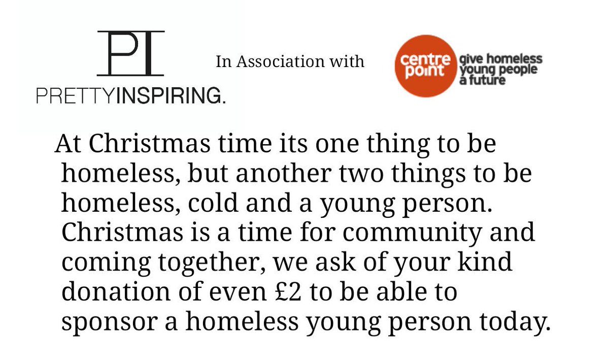 Pretty_Inspirin's tweet photo. Any help is very much appreciated!!😊 @centrepointuk @LSBU @lsbu_iod @IoD_Students @The_IoD #IoDLSBU10 #donations #christmas #london https://t.co/VhTvIIzeN2