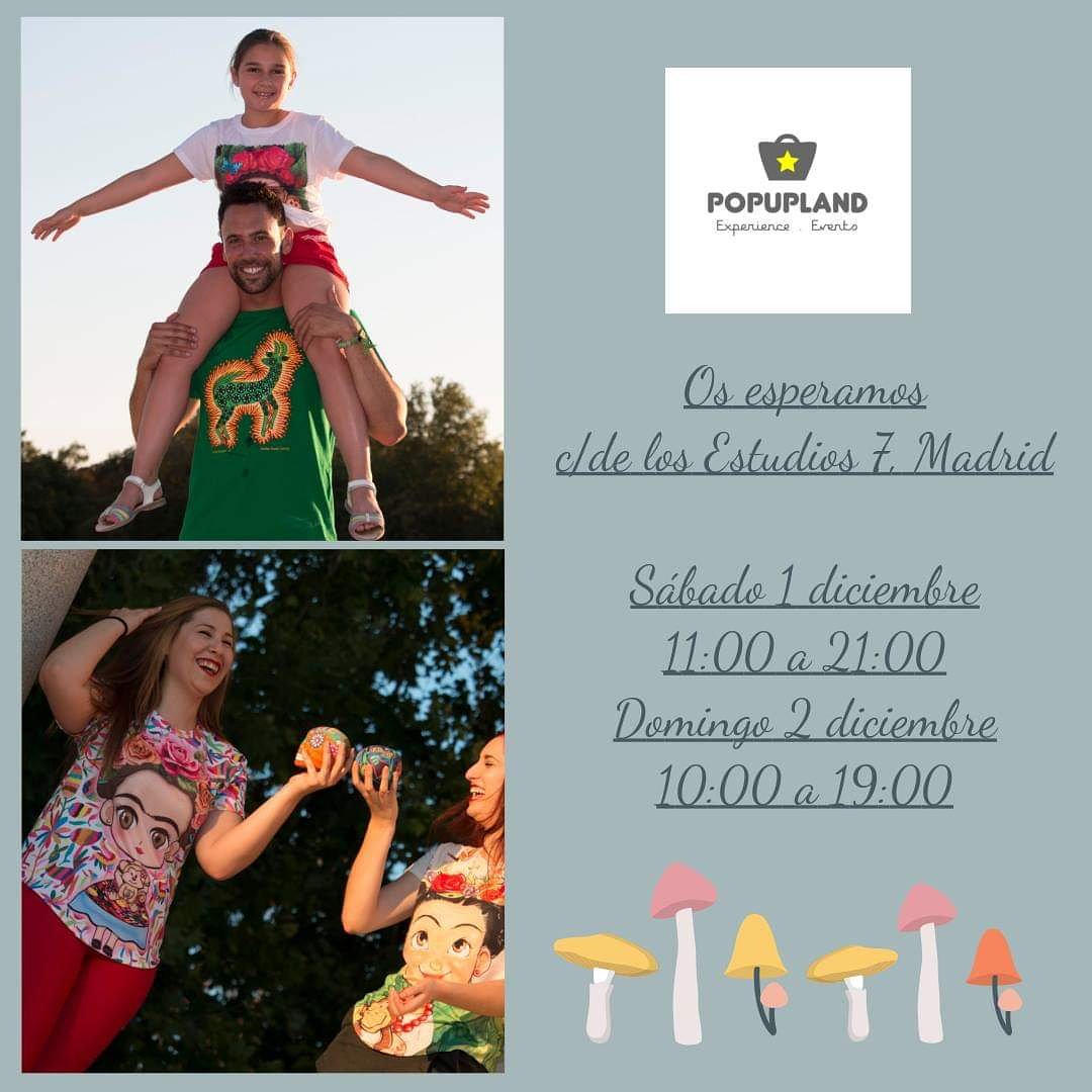 MaxeiArtesanias's tweet photo. ¡¡Os esperamos este sábado 1 y domingo 2 de diciembre en The Pop Up Land, c/de los Estudios 7, Madrid!! https://t.co/vfFrRsqQJR