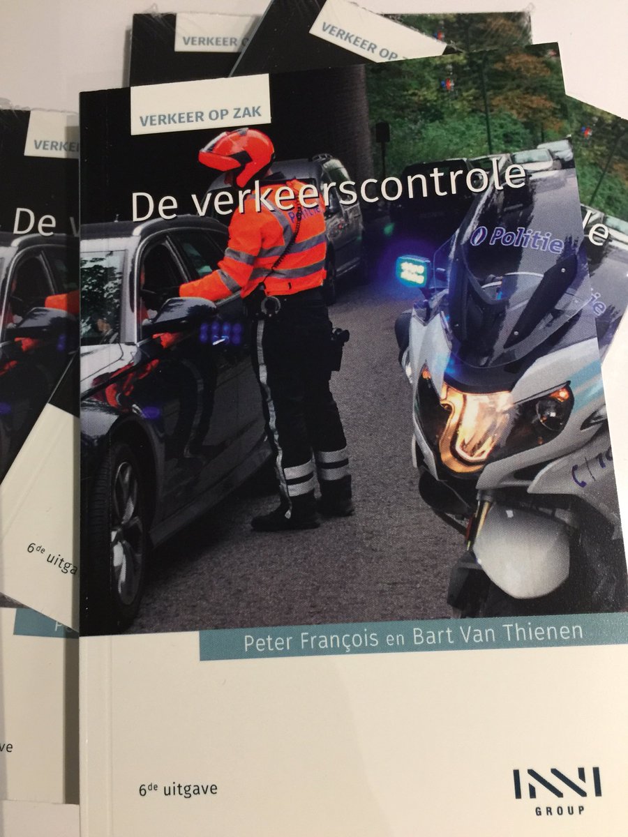 Het nieuwe boekje ‘De verkeerscontrole’ uit de reeks Verkeer op zak is zonet verschenen! Met dank aan INNI Group ...