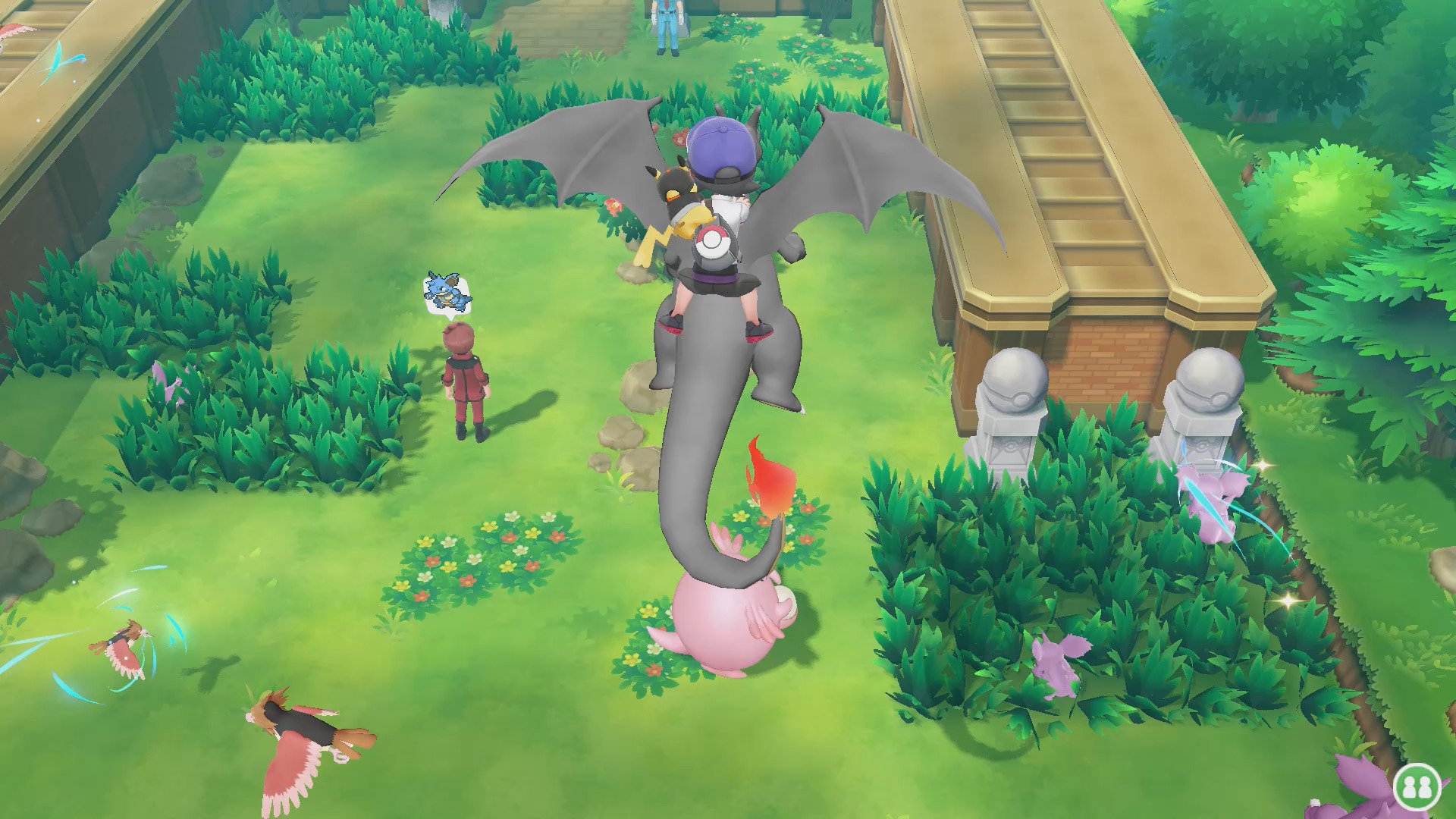 We're still finding various small details in Pokémon Let'...