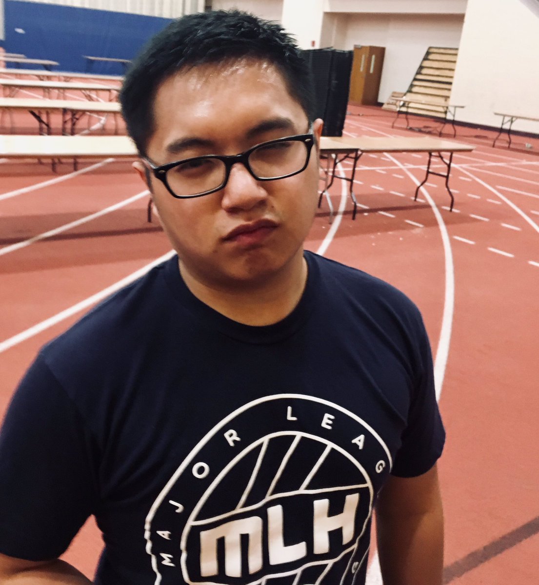 codeRIT's tweet photo. The Notorious cdomes at BrickHack 2. He loves it when you call him big poppa. @CarlFlamingo #CARLLLLLL @brickhackrit #5YearsofBrickHack https://t.co/HjLwhVXXSC