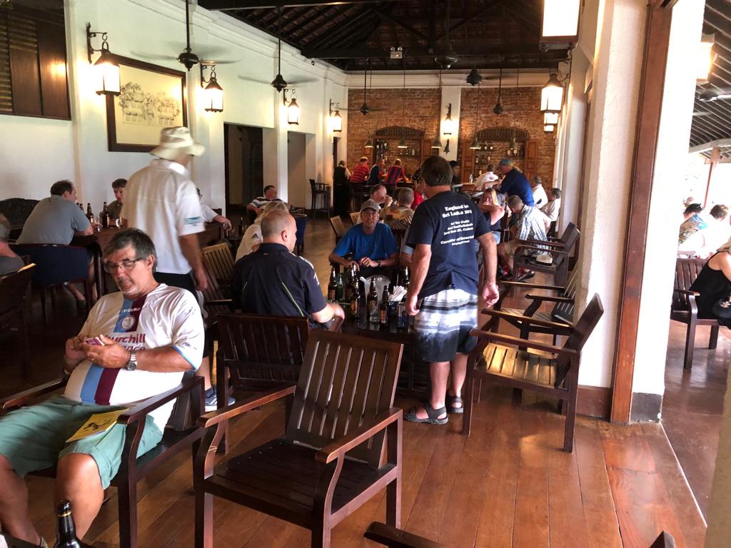 gymkhanacolombo's tweet photo. The Barmy Army celebrating at Gymkhana Club this evening - Part 2

#barmyarmy #srilanka #chandfc #gymkhanasl https://t.co/RFV6ox9YBe
