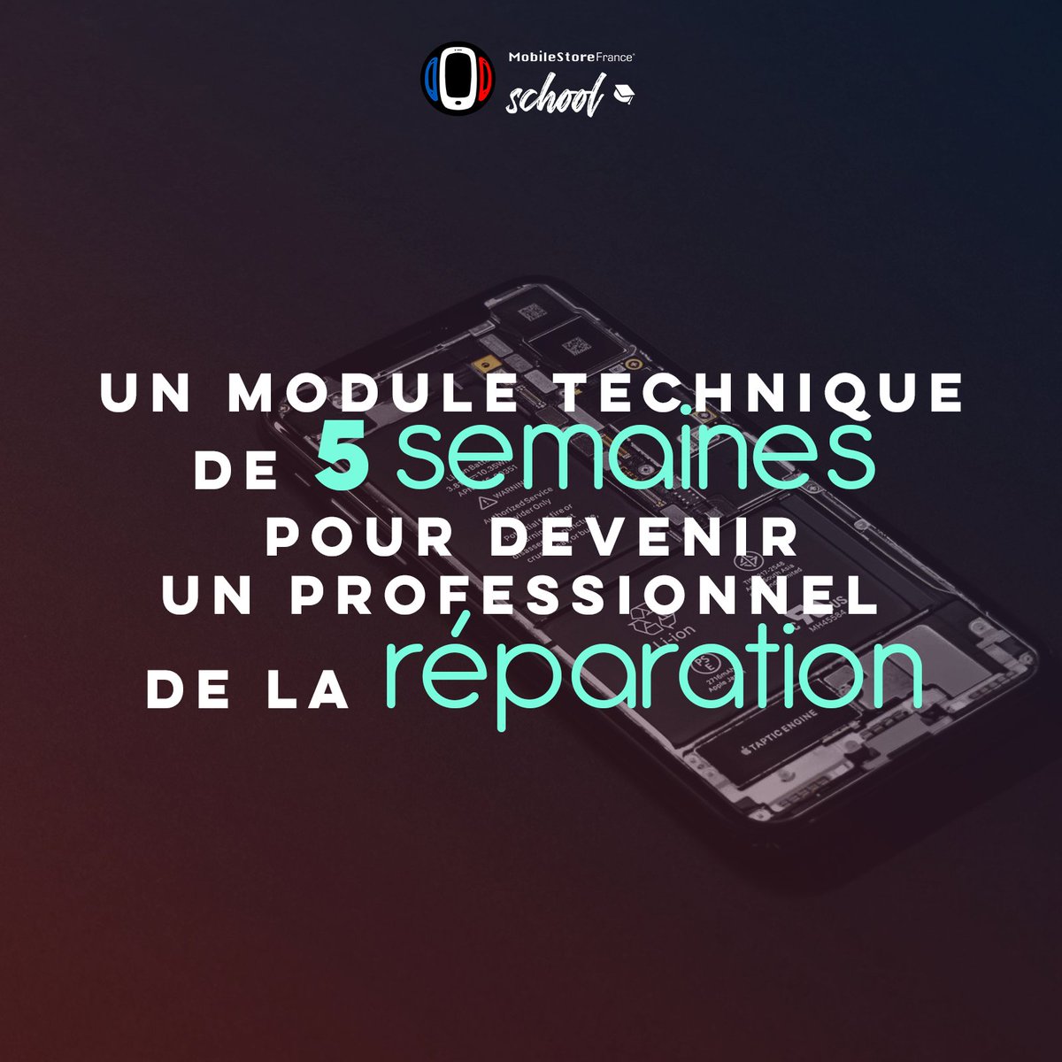 MobileStore France School tweet media