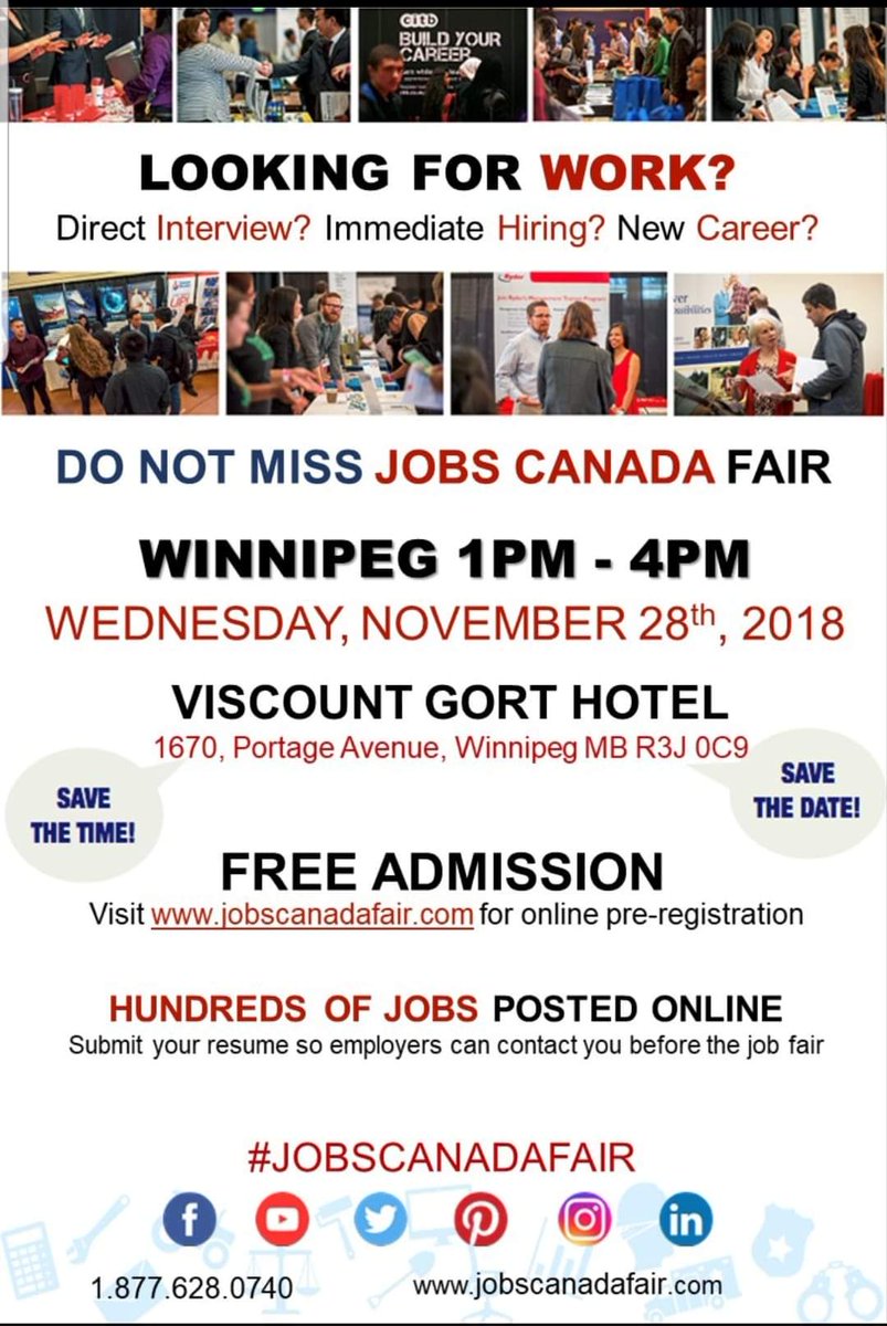 Les_Saj's tweet photo. #jobscanadafair https://t.co/zokbp7YllV