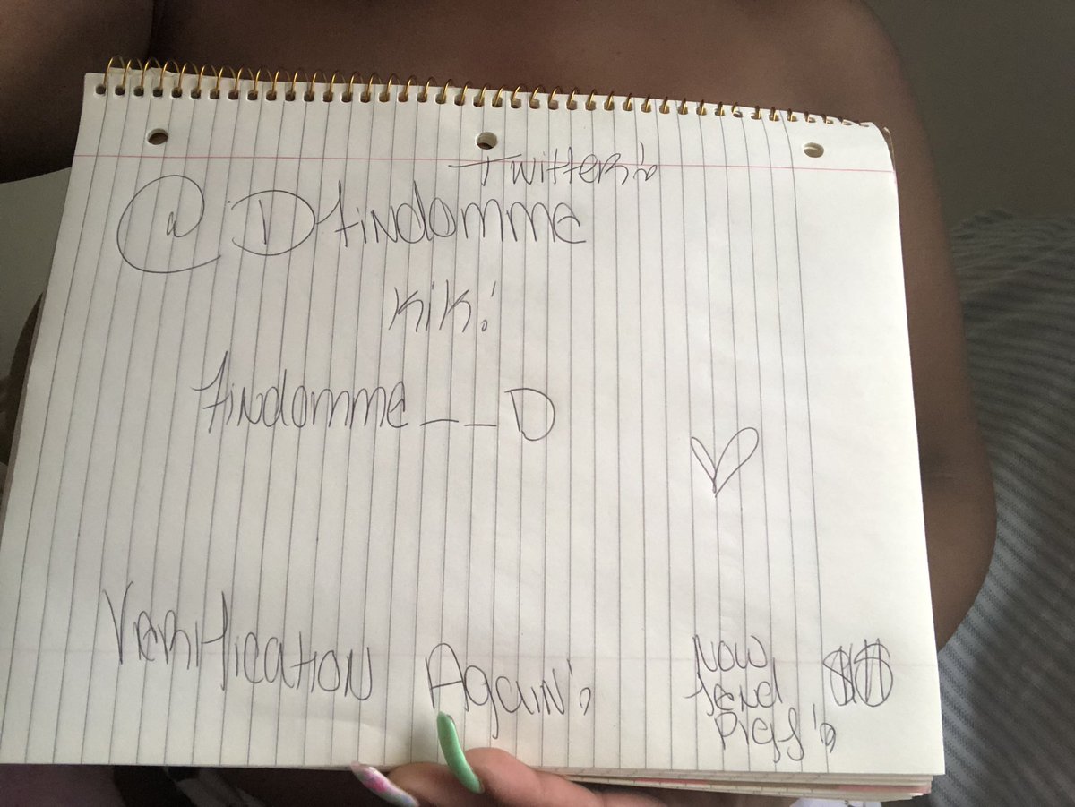 DFindomme's tweet photo. Verification !!!! 
For the 4th time ! 
#findom #verification #Verified #paypigs #femdom #FindomRT #findomme #ebonydomme https://t.co/epbZS93gde