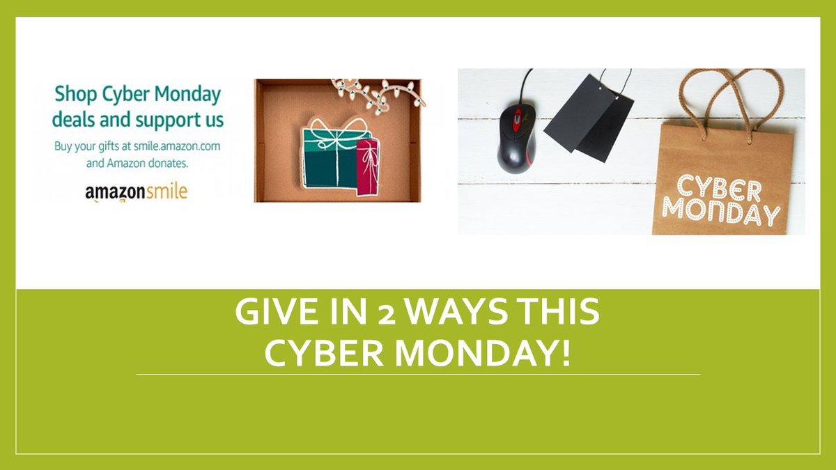 HabitatHC's tweet photo. Cyber Monday is here! Give in 2 ways. Hover of your account settings. On the left side click "AmazonSmile Charity List" and choose our name, Hamilton County Habitat for Humanity. Once you've chosen us...start shopping! 
Thank you for your support :) https://t.co/f26nOvlBLG