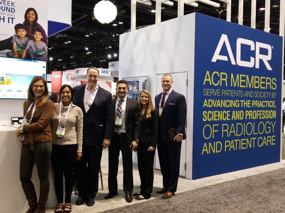 MythreyiC's tweet photo. Come learn about @RadiologyACR #Quality at #RSNA18 Booth #3123! Our team is here in full force. Come find out what is new in #acraccreditation and registries #nrdr and more. https://t.co/mhfDd4LdQs