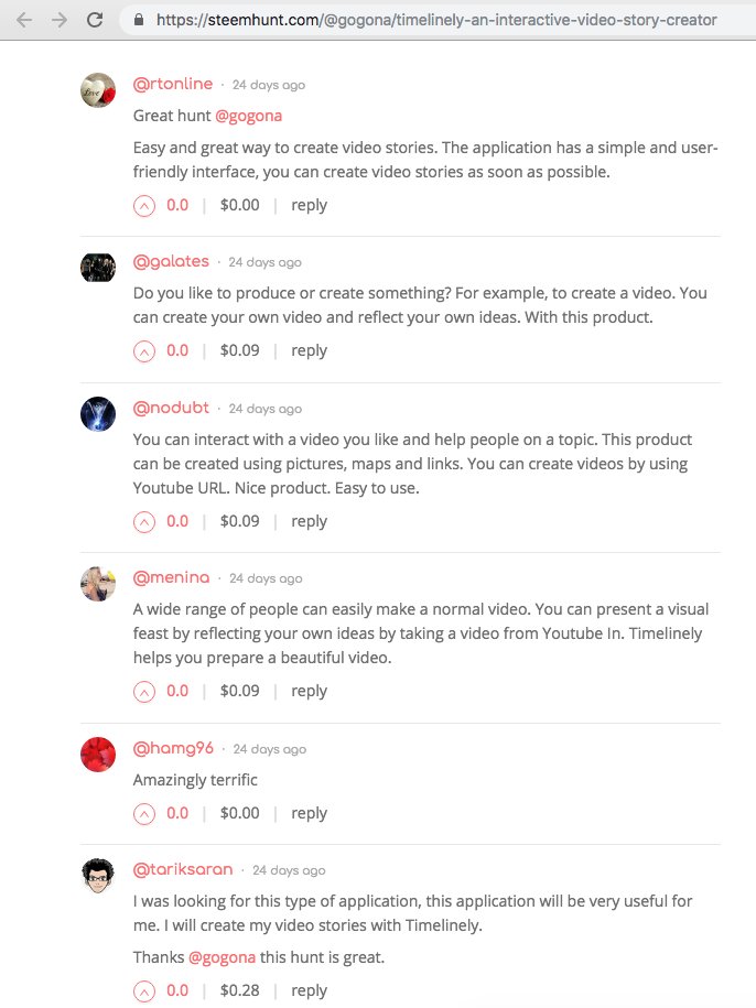 Timelinely tweet media