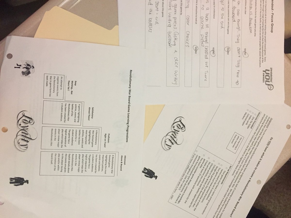 pipkinstat's tweet photo. Revolutionary War gameboard peer feedback day w/@MrGiera @PGMSinBCPS! @BCPS_SocialSci @HSauers17 https://t.co/0NngcIQw4Q