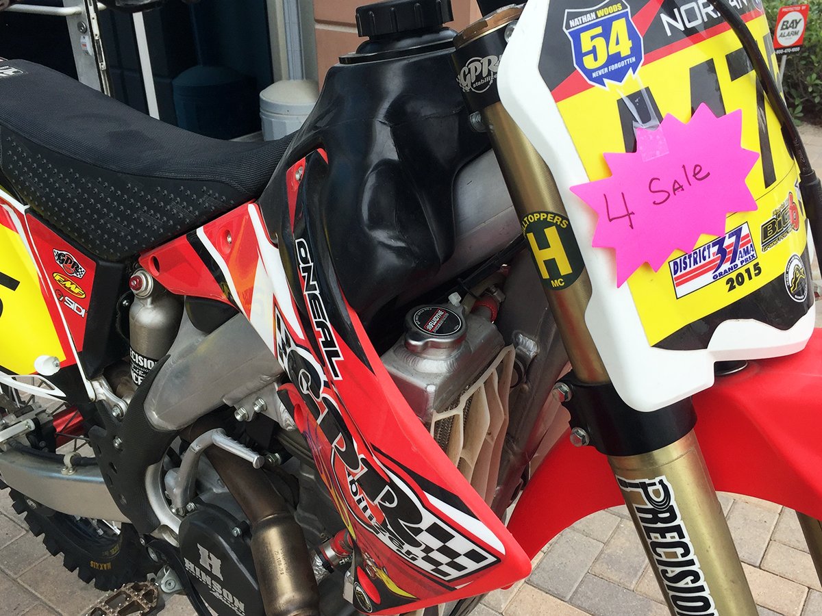 GPR Stabilizer (@gprstabilizer) on Twitter photo FOR SALE - 2008 Honda CRF450 - $3500.00 Loaded with new aftermarket parts - Wheels, tires, fresh top-end, more...619-661-0101 Randy - randy@gprstabilizer.com FOR SALE - 2008 Honda CRF450 - $3500.00 Loaded with new aftermarket parts - Wheels, tires, fresh top-end, more...619-661-0101 Randy - randy@gprstabilizer.com
