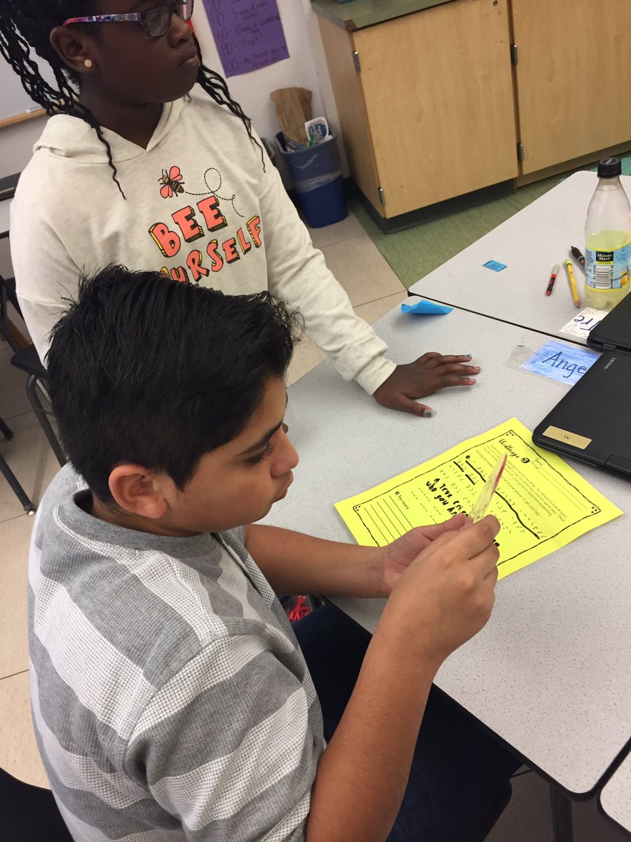 MrsBissler's tweet photo. Teamwork makes the dream work! Mrs. Phillip’s #5thGradeClass escaped their #Friendship #EscapeRoom during their guidance lesson today on #Trustworthiness @MPEScougars @MPCSVA https://t.co/S7uEVDGNSD