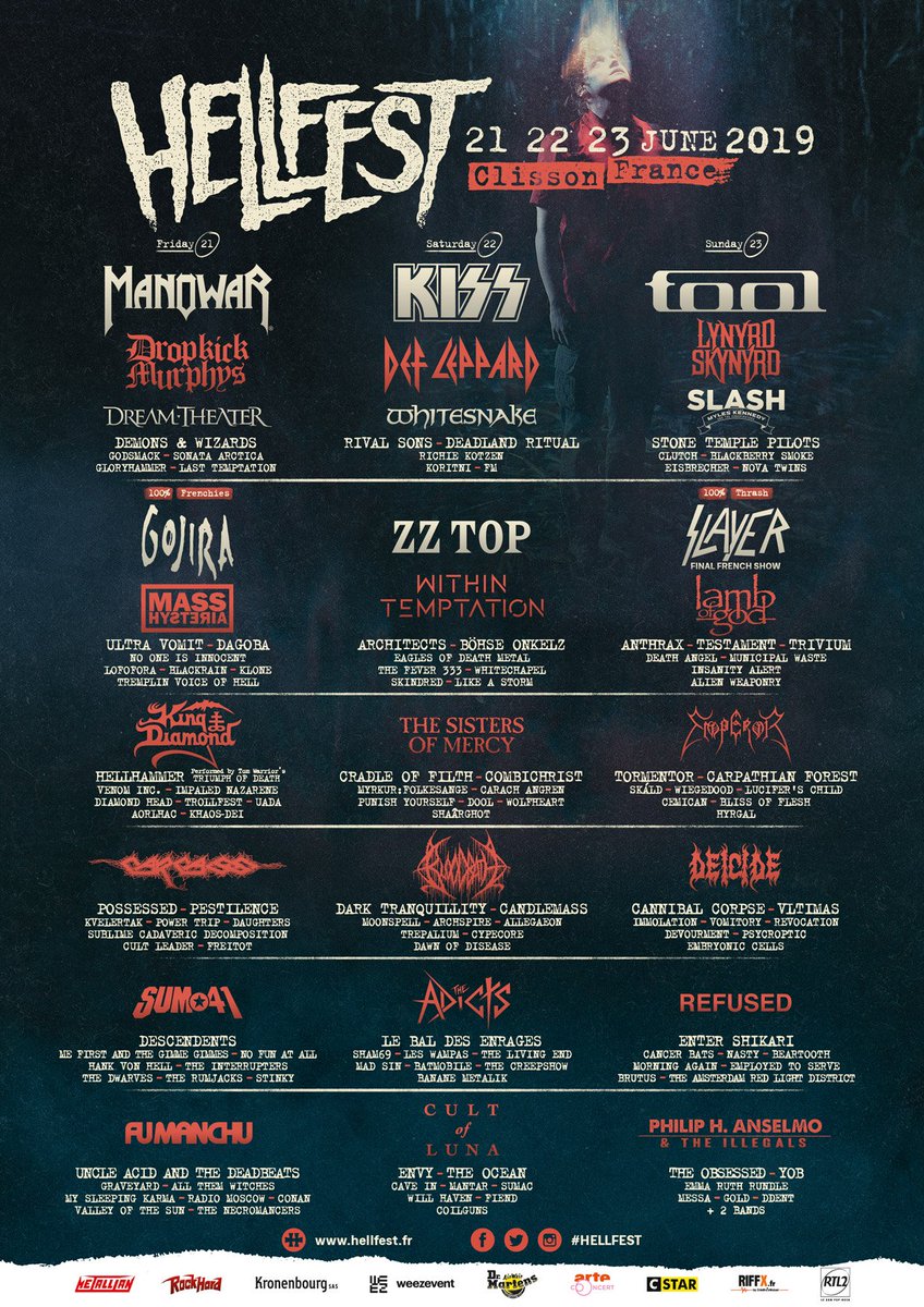 HELLFEST - du 21 au 23 juin 2019 - Clisson [44] Ds8Y3kwXgAAuJkP