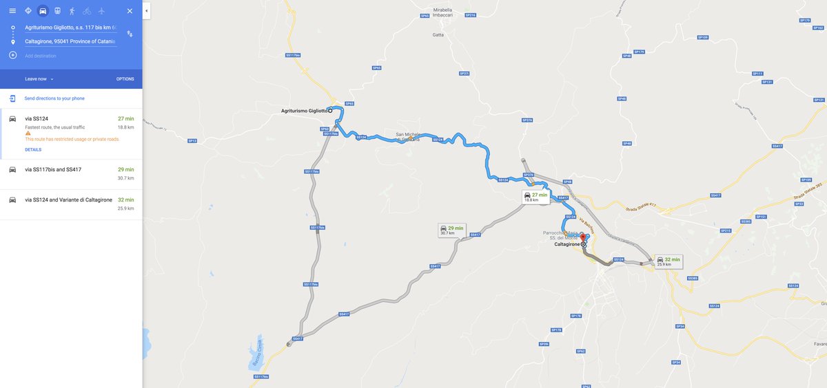 anthonylapusata's tweet photo. @JeremyClarkson @RichardHammond @MrJamesMay @thegrandtour Ever considered driving from Bivio Gigliotto to Caltagirone (SS124) in Sicily? It's a ribbon of a road through a small village. Great views, dodgy curves and no guardrails - very #GT worthy! https://t.co/sWCZTsTcvP