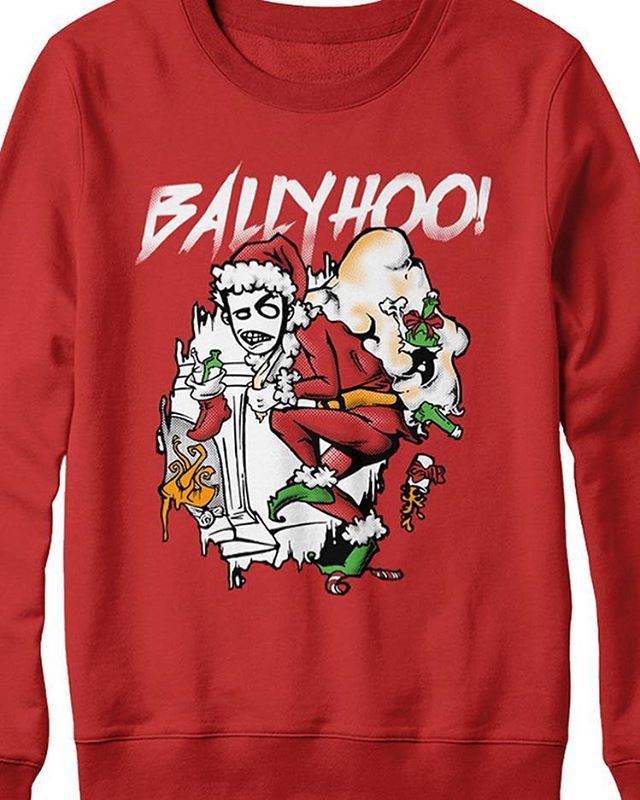 ballyhoorocks's tweet photo. Only 2 days left to grab this limited edition #Earl Xmas Sweater! After that it gets locked up in the Disney vault for another 20 years.

Get it now with our Cyber Monday codes! https://t.co/pqXKTUTxqI https://t.co/Je7mVrBoHg