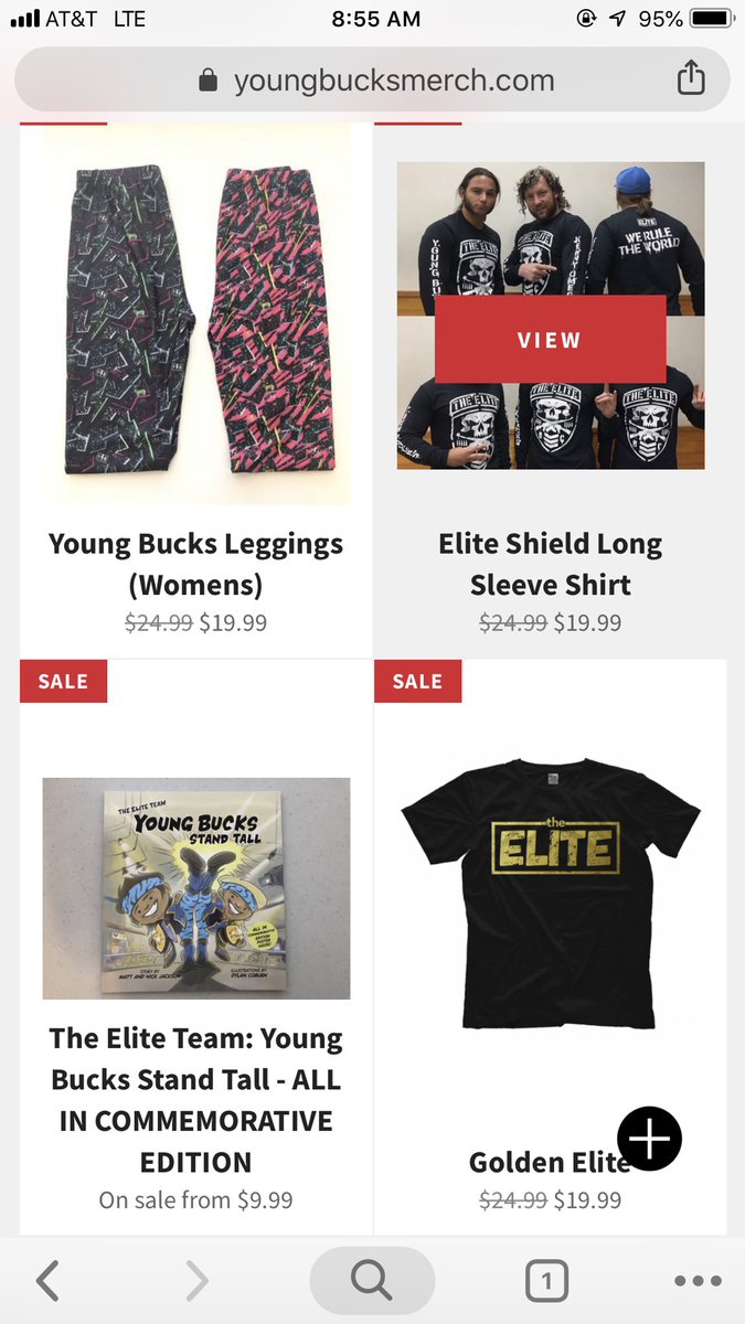 Young Bucks Merch tweet media